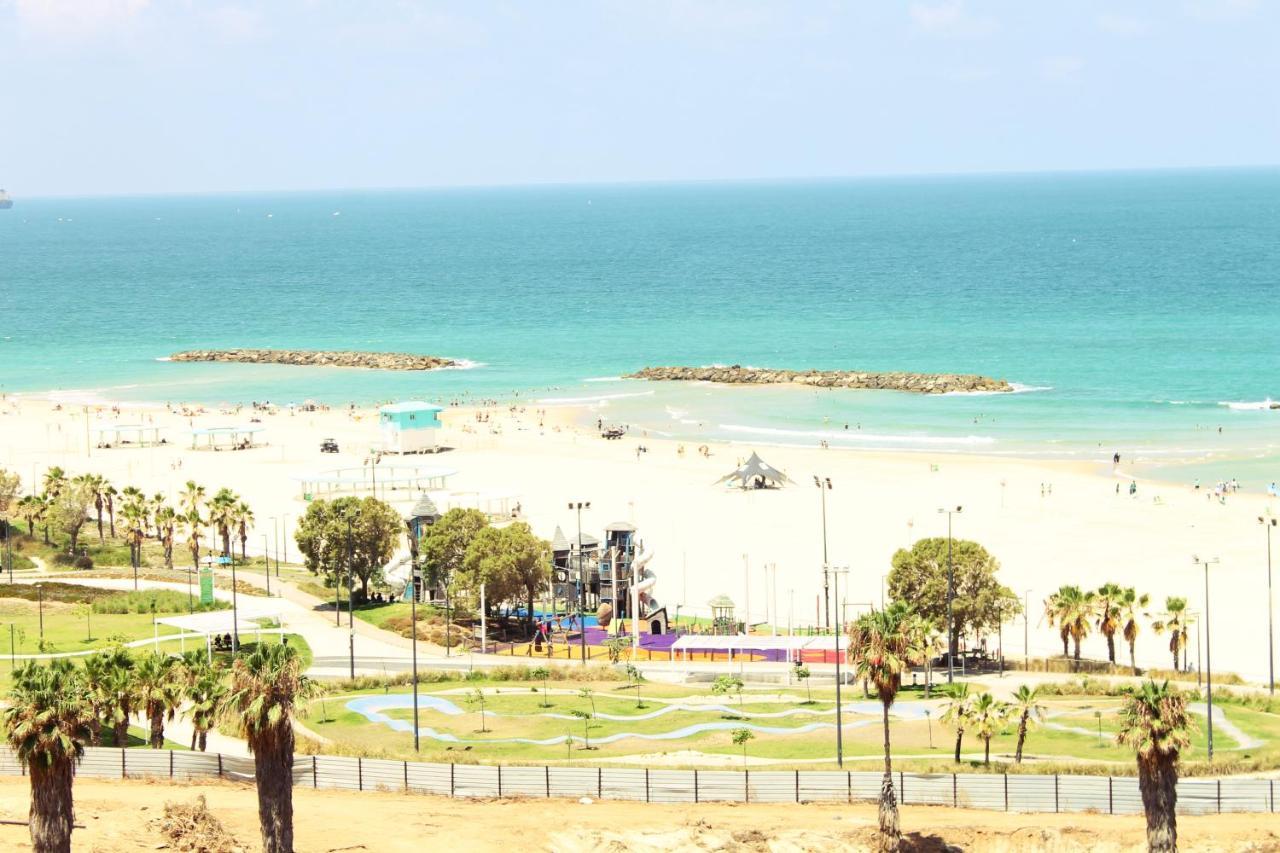 Beach Suite Israel- Best View, Gym, Massage Chair, Low Fee For Off-Site Indoor Pool Spa ביץ סוייט ישראל- נוף ים מאלף, כיסא מסאז, חדר כושר, אפשרות לבריכה מקורה, וספא בתשלום ממש מוזל Ashkelon Eksteriør billede